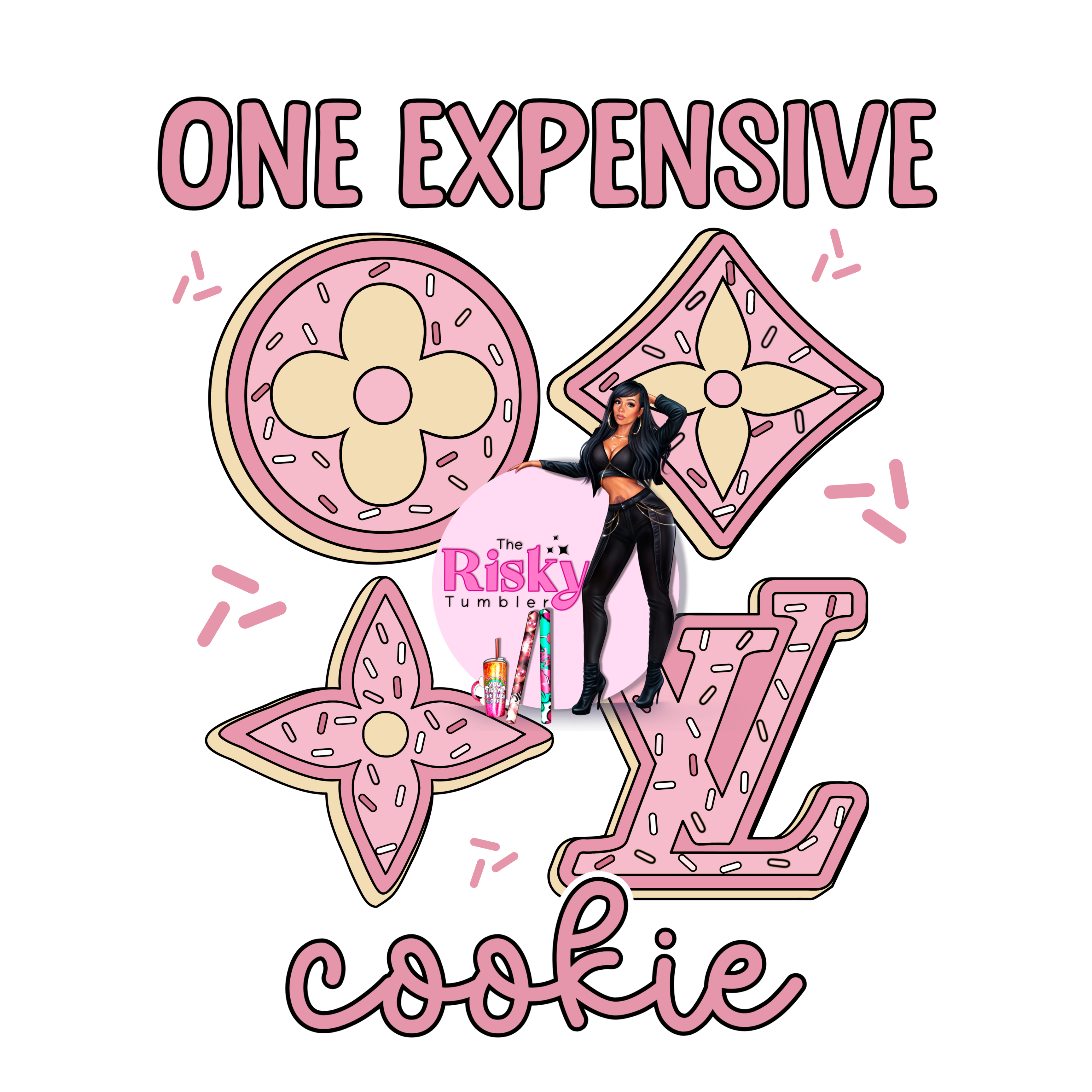 UV DTF One Expensive Cookie