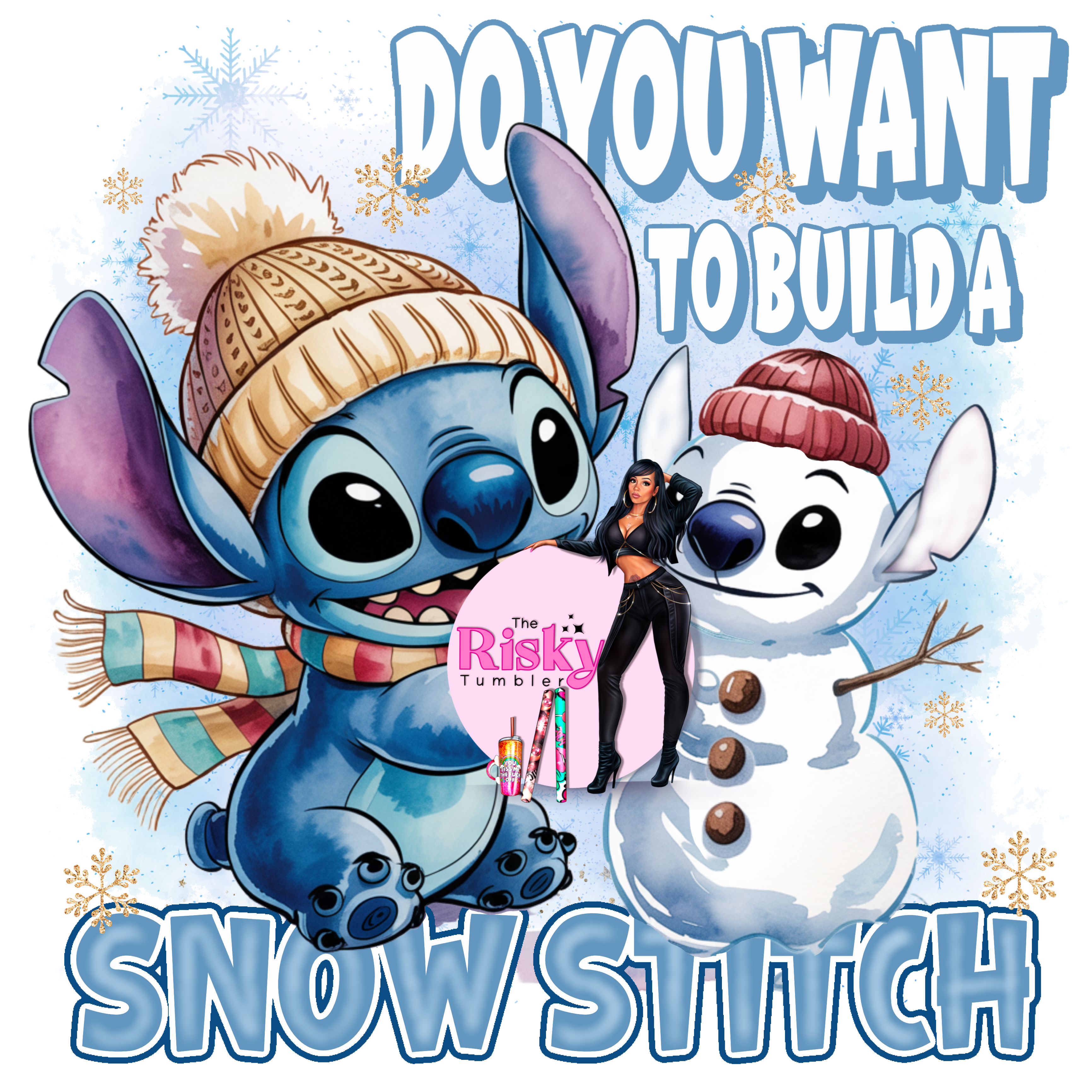 UV DTF Snow Stitch