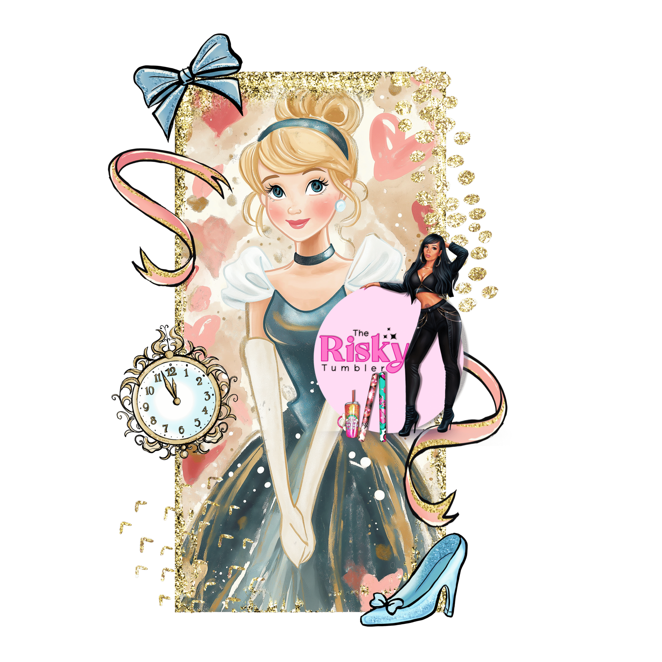 UV DTF Love Like Cinderella