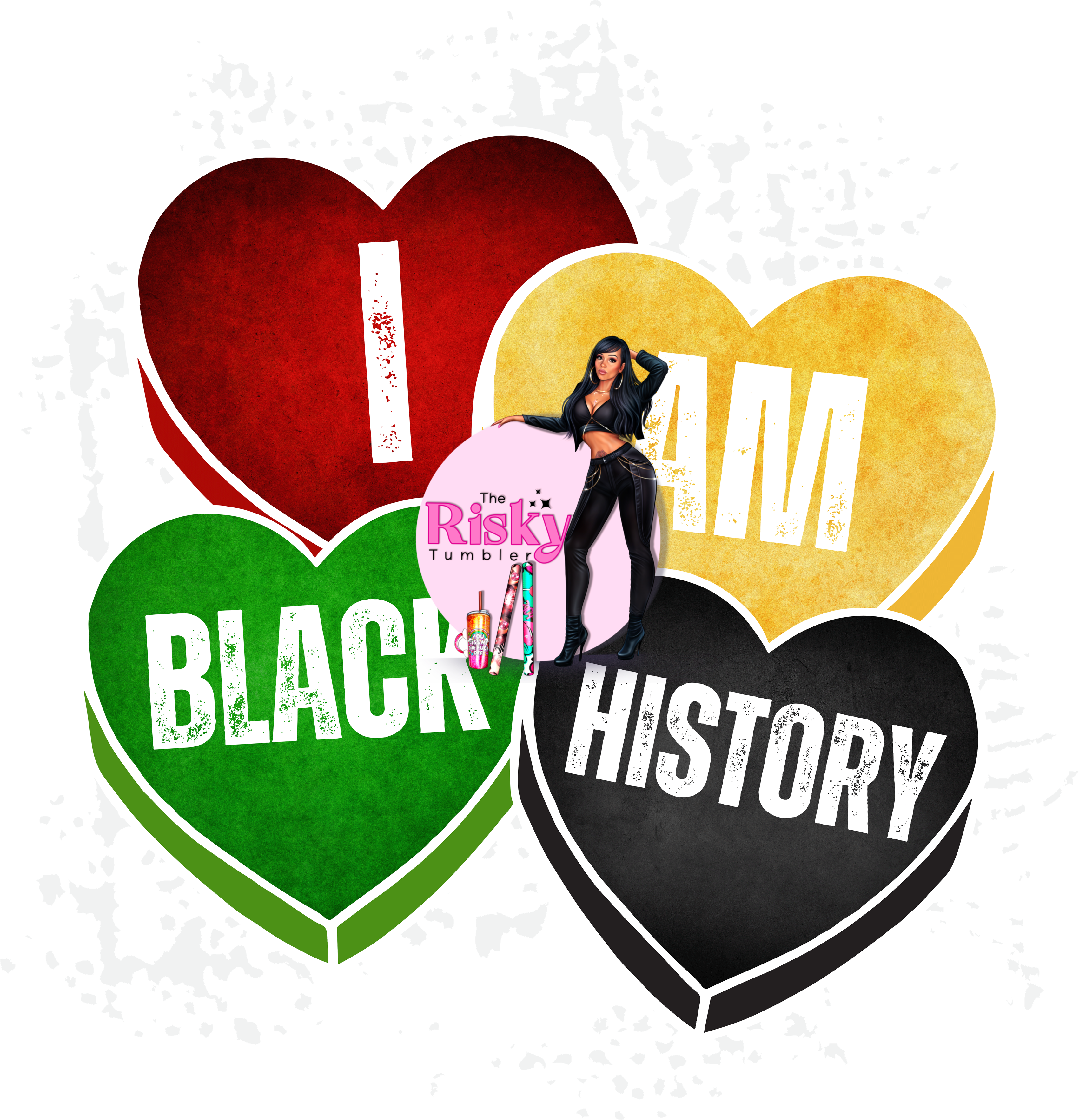 UV DTF I am Black History