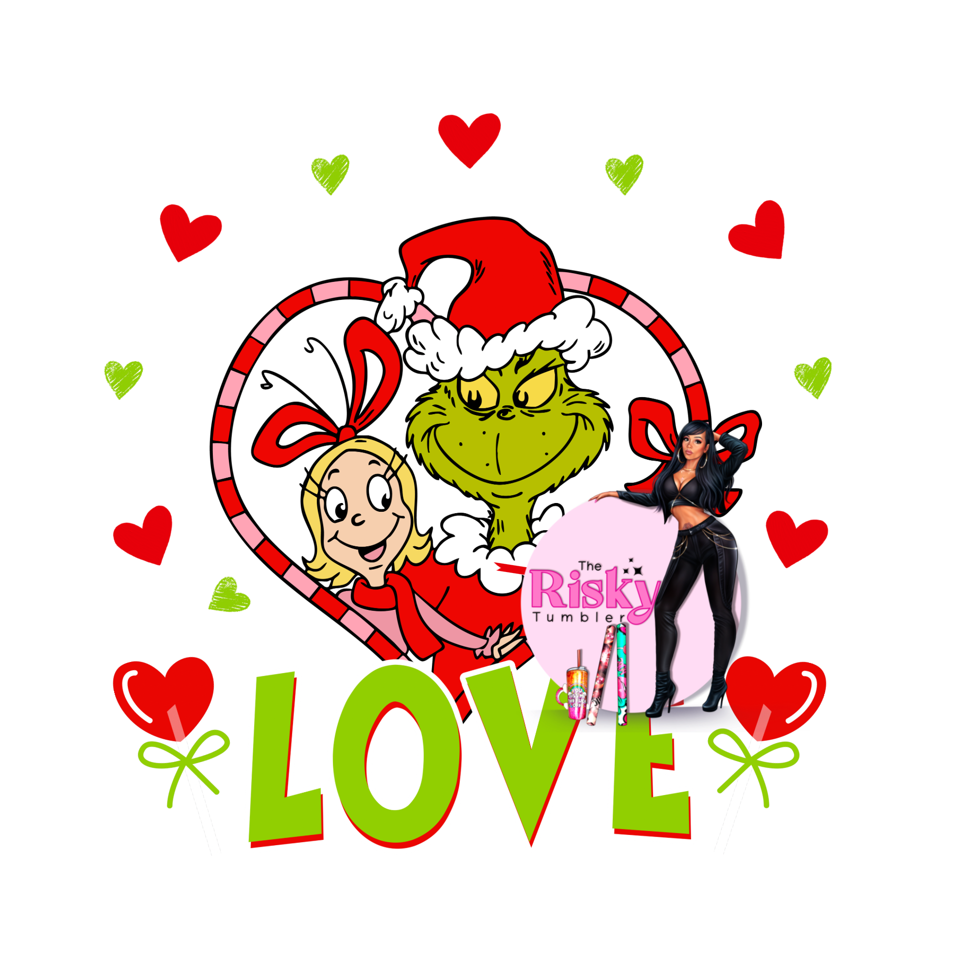 UV DTF Lovin My Green Guy (has matching Vinyl available)