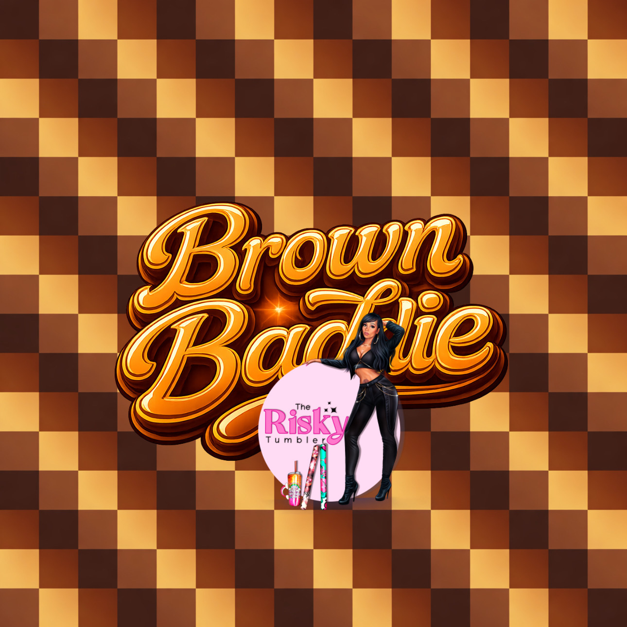 Brown Baddie #1 Wrap