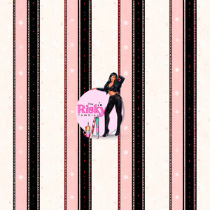 Pink Daisies stripes Coordinate (has matching vinyl available)