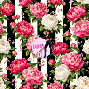 Pink Roses and Peonies