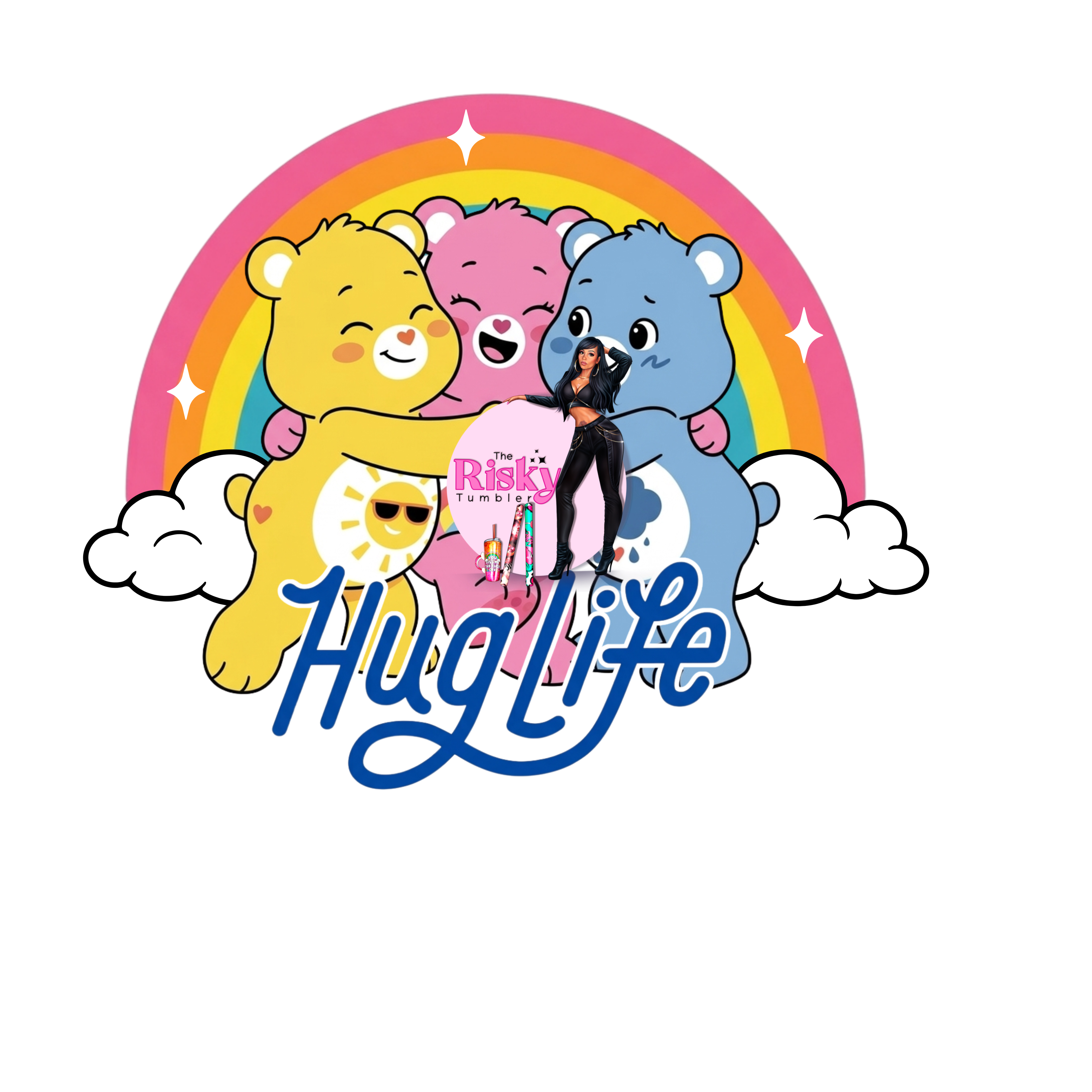 UV DTF Hug Life (has matching vinyl available)