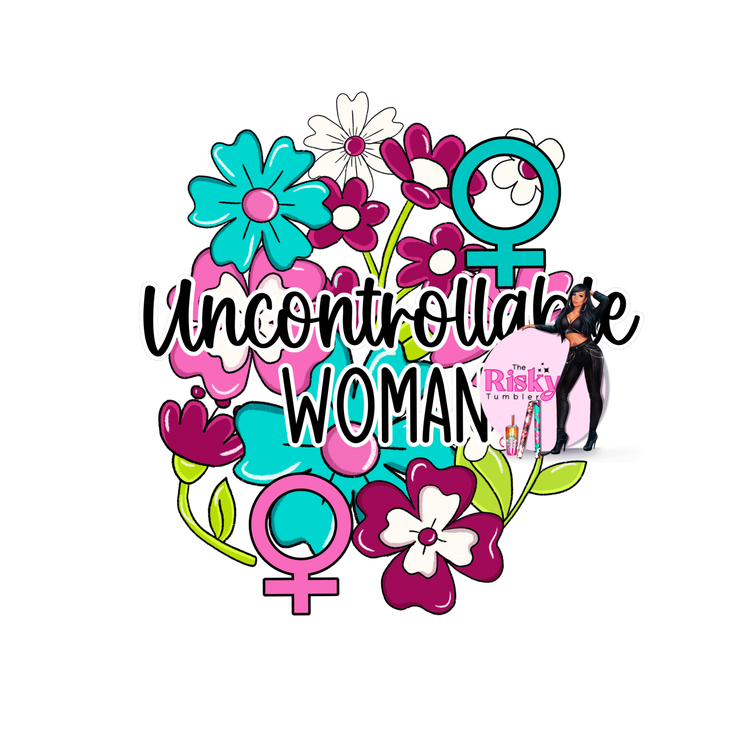 UV DTF Uncontrolled (has matching vinyl available)