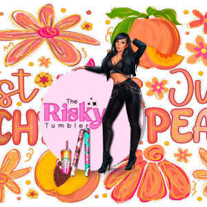 UV DTF Just Peachy Wrap 9.50 x 4.5