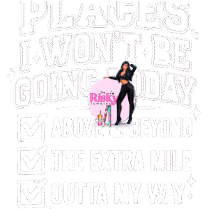 UV DTF Places I won't be (white)