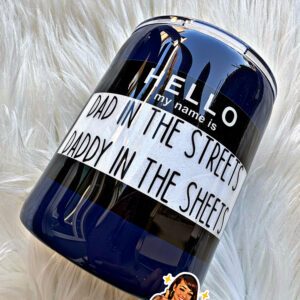 Daddy mug with socks (blue)