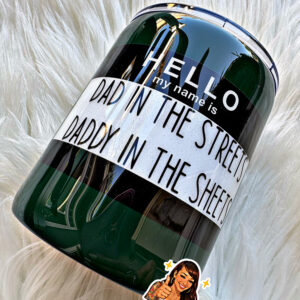 Daddy mug with socks (green)