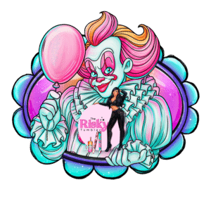 UV DTF Rainbow Pennywise (has matching vinyl available)
