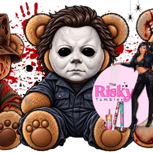 UV DTF Bear Michael middle Wrap 9.50 x 4.5 (Copy)