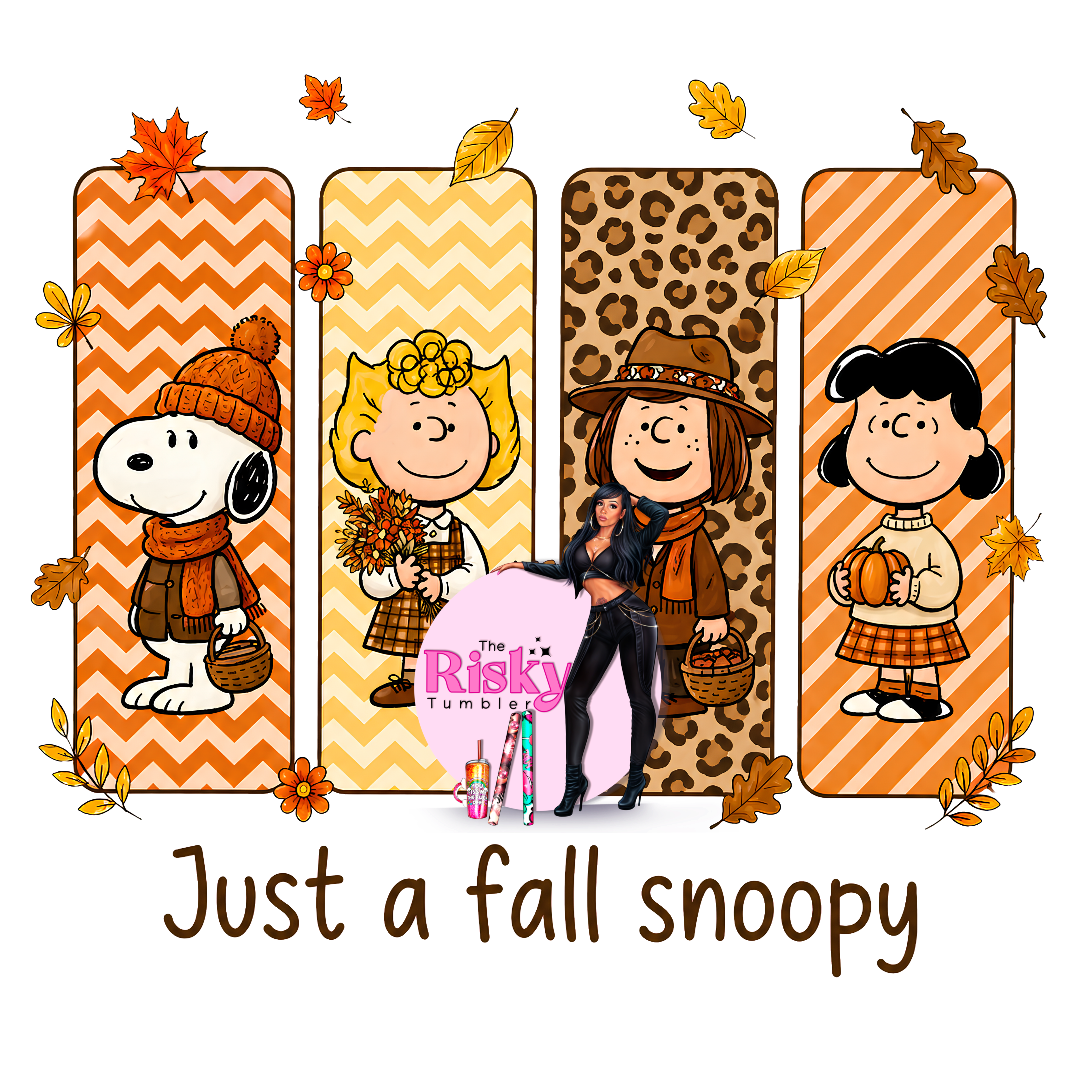 UV DTF Fall Snoopy